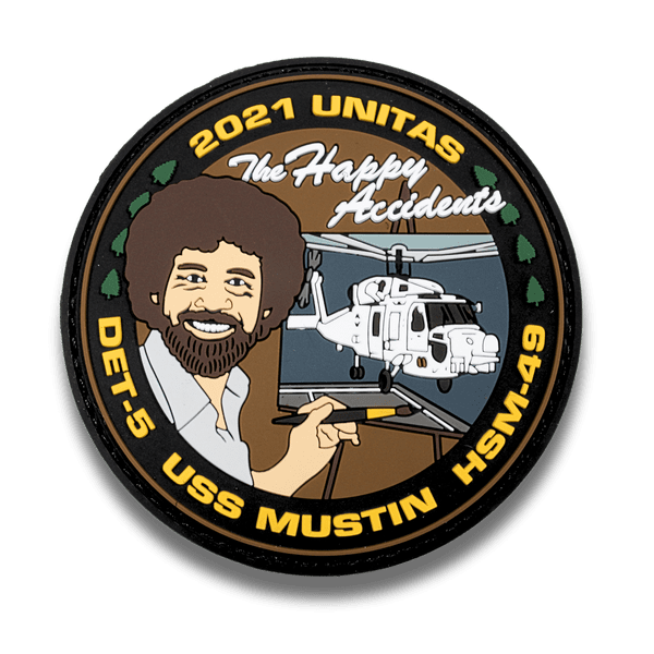 custom pvc military patch